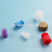 Bouchon en plastique de 13 mm pour tubes à essai
